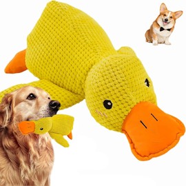 LuWomenre Anti Stress Duck Cute Plush Dog Toy Sounding Toys for Small Dogs