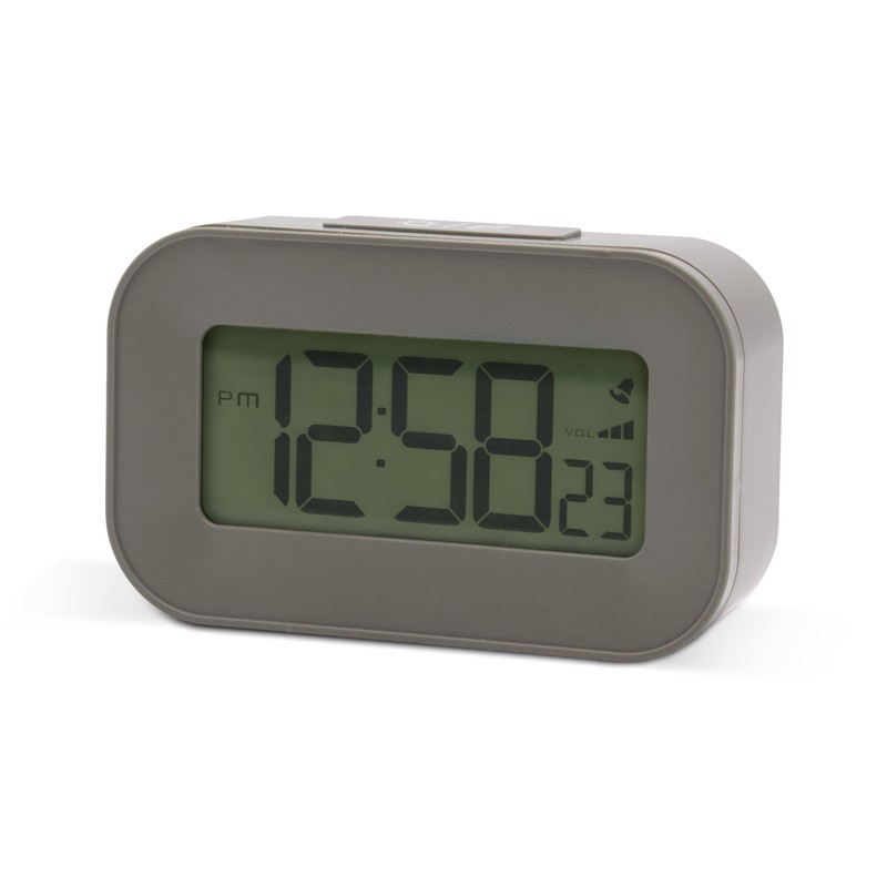 Acctim Kyle Digital Alarm Clock, LCD Digital Display with White