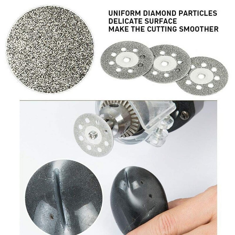 YEEZUGO 10 pcs Diamond Cutting Wheel Cut Off Discs Coated