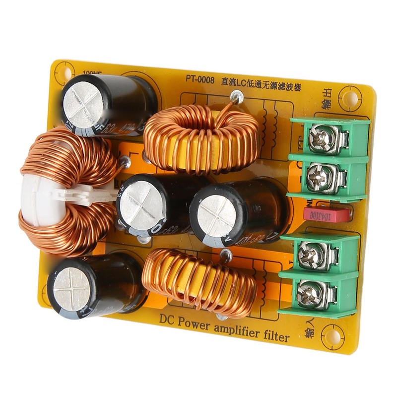 DC LC Filter EMI EMC Automotive Sound High Frequency Filter