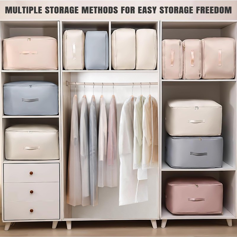 Ultra Space Saving Self Compression Organizer, Kaluofan Self Compression Organiser,