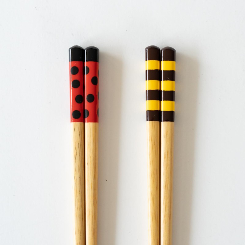 Sunny Life Design 264413 Chopsticks for Kids, Dishwasher Safe, Yellow