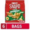 Cheez-It Snap'd Cheese Cracker Chips, Thin Crisps, Extra Crunchy, Sharp