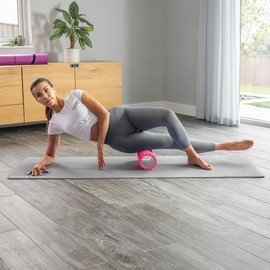 Core Balance Foam Roller For Deep Tissue Muscle Massage, Trigger Point Grid Sports Massager, Fitness Gym Physio