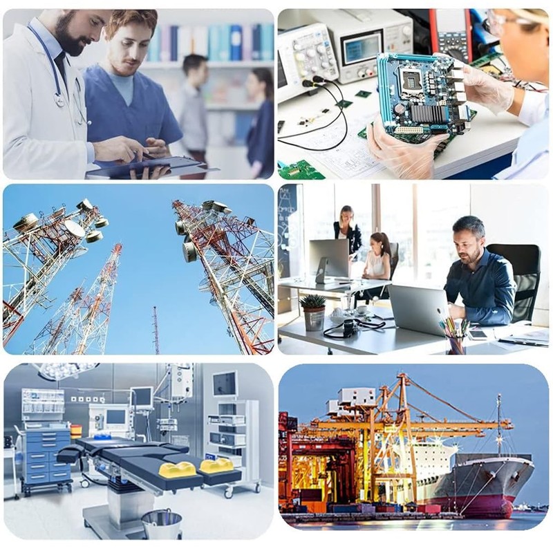 YOYEAH Pack of 25 Washers M12 Black, Stainless Steel A2