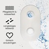 Double Heating Pipe Rosette (15-22 mm) (Pack of 1) for
