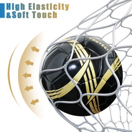 Fantecia Size 5 Soccer Ball, Game Soccer Ball with Pump, Suit for Teens and Adults