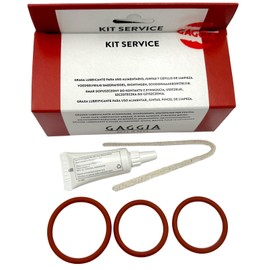 Gaggia 21001683 Bean to Cup Cleaning Service Kit - Lubricating Grease, 2 x o-Ring gaskets and Cleaning Brush