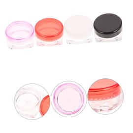 COHEALI 50pcs Travel Cream Box Mini Square Bottom Makeup Container for Creams Powders Portable Storage for Lightweight Design