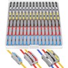 60 pcs XHF Colourful Conductor Compact Connectors Lever Connectors Nuts,