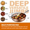 Gotham Steel Sauté Pan with Lid – 5.5 Quart Multipurpose