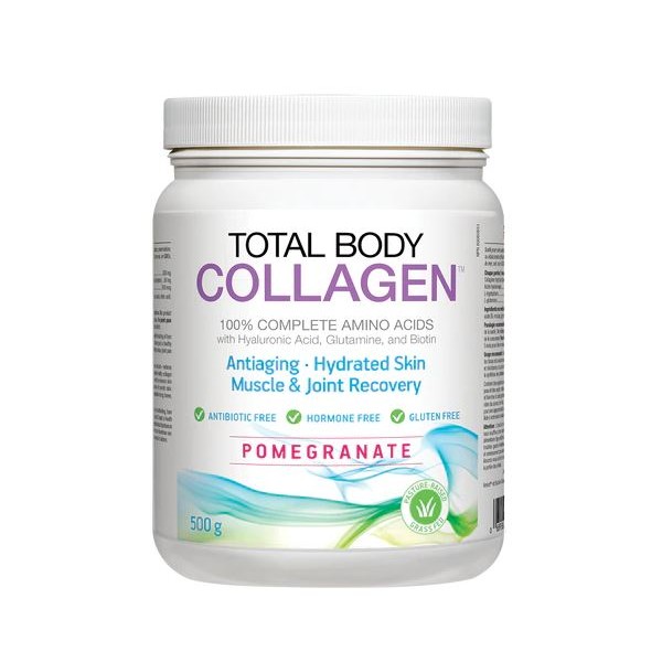 Natural Factors Total Body Collagen Pomegranate Flavour - 500 Grams
