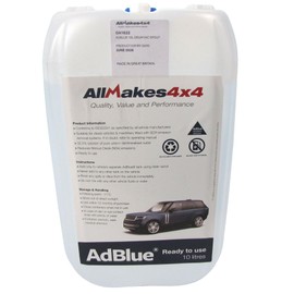 AdBlue Diesel Exhaust Fluid DEF SCR LR072258, Original Equipment, Bulk 2.6-Gallon / 10L Container, Compatible with Land Rover Discovery 5, Range Rover Sport, Velar, And Evoque, Diesel Vehicles Only