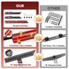 Stair Tread Template Tool, Integrated Solid Aluminum Alloy Stair Tread