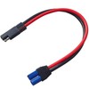 AYECEHI 10AWG EC5 to SAE Cable,[2 Pack]SAE to EC5 Plug