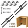 Pocket Door Slides, Included The Slides and The Hinges,Pocket Door