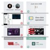 5in Computer Temp Monitor IPS USB Mini Screen PC Sensor