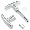 Garage Door Handle with Inner Handle Aluminium F1 Ergonomic 9