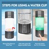 RAMIFYAI New Upgrade 10000PPB Hydrogen Water Bottle Seven Colorful Light