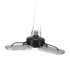 LED Grow Light 297 LEDs Folding Three Leaves Indoor Plant