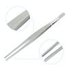 Cionyce 2 Pcs 10 Inch Stainless Steel Forceps, straight Metal
