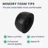 kwmobile Replacement Ear Tips Compatible with Jabra Elite 75t /65t