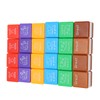 24PCS Teacher Stamps Reusable English Homework Encouraging Grading Stamp for