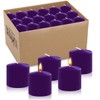 10 Hour Purple Votive Candles for Weddings Party Spa and