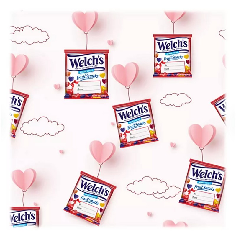 Welch's Welch’s Valentine’s Fruit Snacks (0.5 oz., 85 ct.)