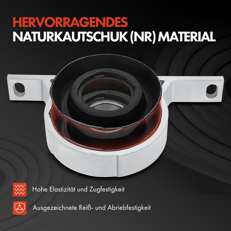 Frankberg Drive Shaft Support Bearing Bottom Compatible with 7 Series