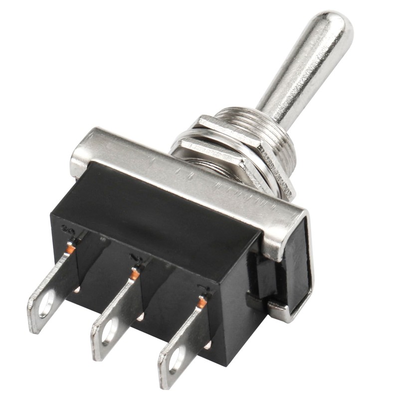 Heschen Metal Toggle switch Flick Flip, KN3D-103, 12V 25A, SPDT,