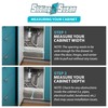 Pull Out Drawer Organizer for Cabinets, Gliding Soft Close Shelves