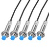 sourcing map M12 Approach Sensor Inductive Proximity Sensor Switch NC
