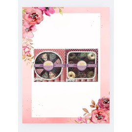 Premium Belgian Chocolates: Sweet Pie and Donut-Themed Treats Set of 2 Boxes, Donut - 6oz. Sweet Pie - 4.23oz ideal for Valentine’s Day