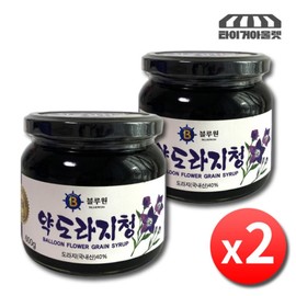 Blue One Medicinal Bellflower Root 600g / 블루원 약도라지청 600g x 2병 국산 프리미엄 도라지청 도라지조청 진액 농축액 추출물 진액고 도라지고