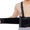 Neotech Care Adjustable Back Brace Lumbar Support Belt with Suspenders,