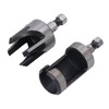 8PCS Set Wood Plug Cutter Drill Bit Hex Shank 4PCS
