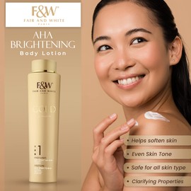 Fair and White GOLD #1 AHA Brightening Lotion 350 ml