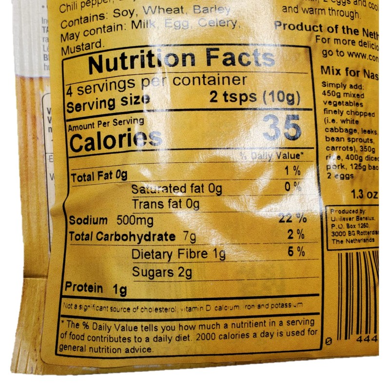 Conimex Nasi Goreng Mix 39G (mix for indonesian Nasi Goreng