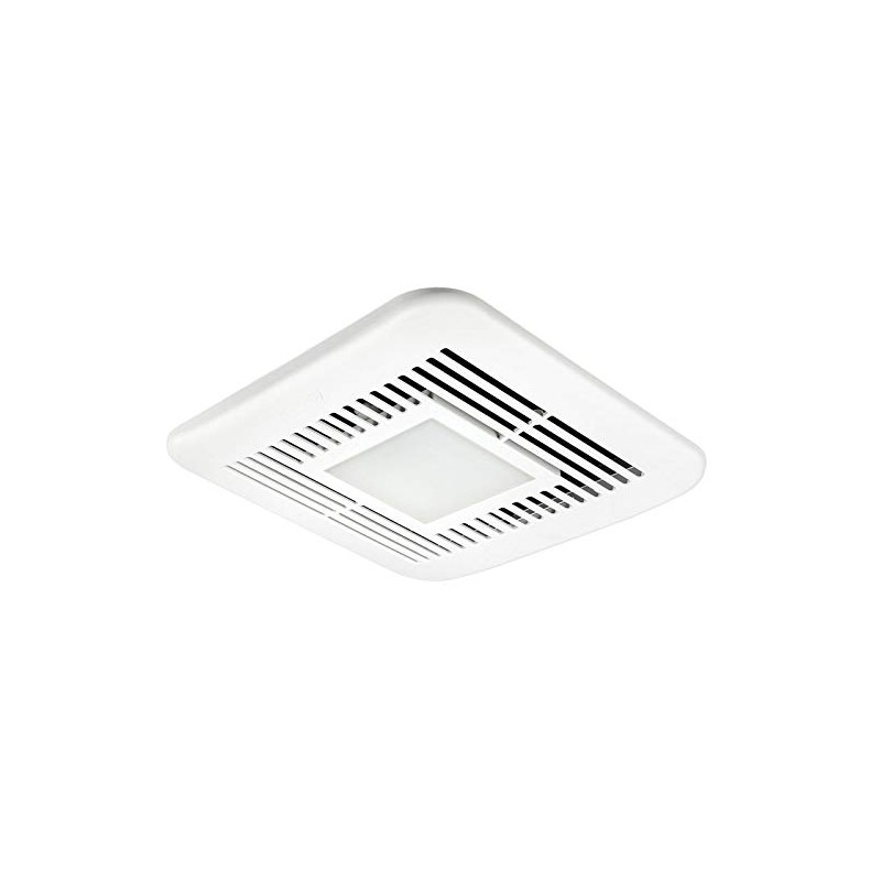 Delta BreezElite 80/110 CFM, Exhaust Bath Fan, LED Light, Off