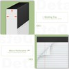 Note Pads A4 Legal Pad, 6 Pack White Notepads A4