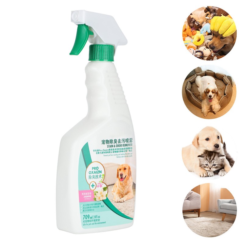709ml Pet Odor Cleaner Indoor Cat Stain Odor Enzyme Remover