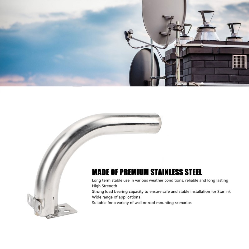 Mounting Kit for Starlink Stainless Steel Satellite Internet Antenna Mount