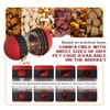AMNICOOK Interactive Dog Toys,Rolling Motion Shape with Food Dispense Feature