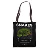 White Lipped Pit Viper Snake Streetwear Reptile Keeper Tote Bag