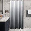 Gibelle Small Stall Shower Curtain 36 x 72, Narrow Grey
