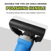 Angle Grinder Handle, Woodworking Thread Auxiliary Hand Tool Non-Slip Portable