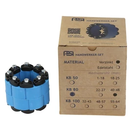 PSI LINK-SEAL® ring space seal core bore 80 mm, medium tube 40-48 mm, BC version - galvanised