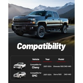 EVIL ENERGY 3" Front and 2" Rear Leveling Kits Compatible with 2007-2023 Chevy Silverado 1500 GMC Sierra 1500 2WD 4WD, 3 inch Front and 2 inch Rear Suspension Forged Strut Spacers Lift Kits Red