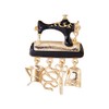 Brooch Lapel Pin for Men Sewing Machine Lapel Pin Badge